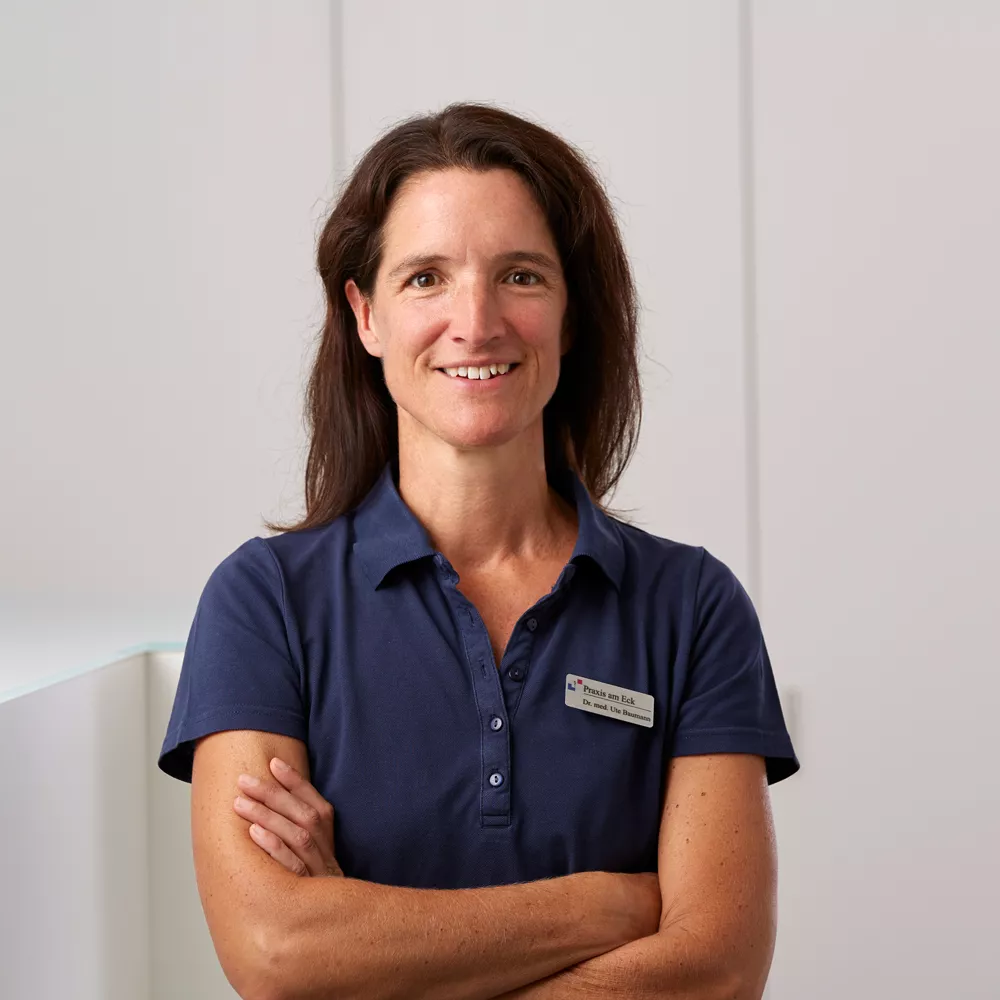 Das Bild zeigt Dr. med. Ute Baumann, Fachärztin für Innere Medizin Das Bild zeigt Dr. med. Ute Baumann, Fachärztin für Innere Medizin